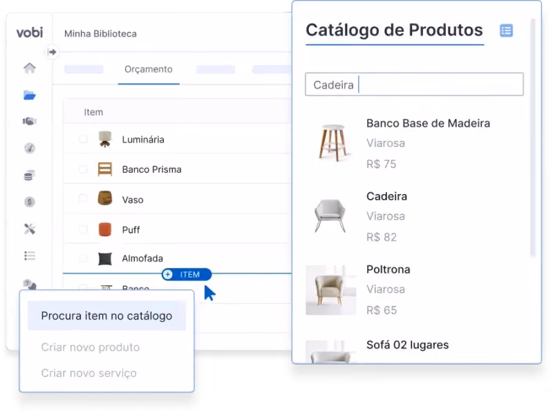 Gestão de projetos Vobi