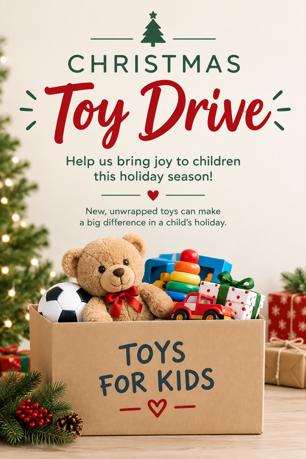 Friends & Family Christmas Toy Drive