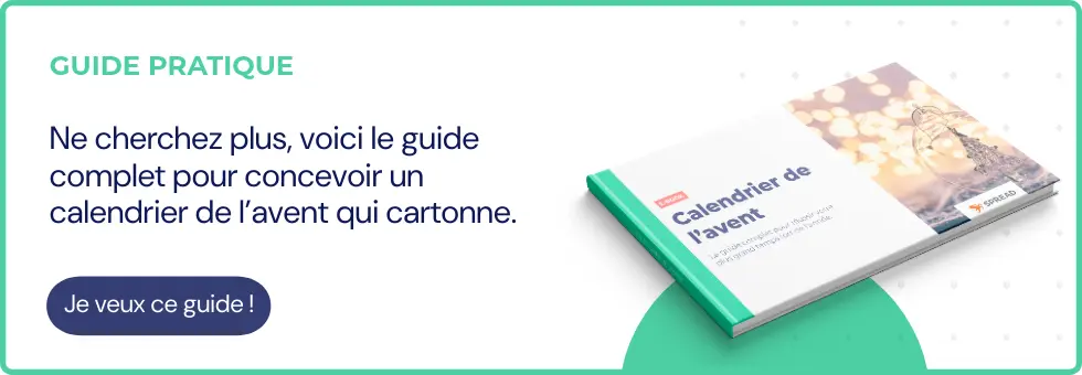 Guide calendrier de l'avent