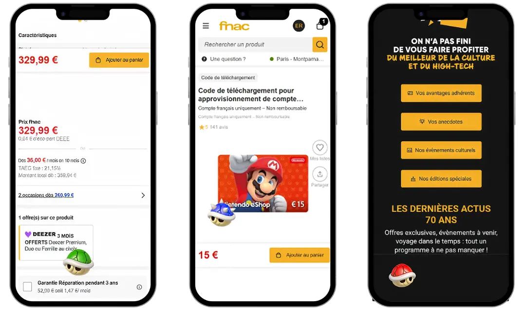 la chasse au trésor organisée par la FNAC