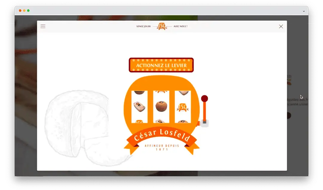 Animation fidélité Cesar Losfeld