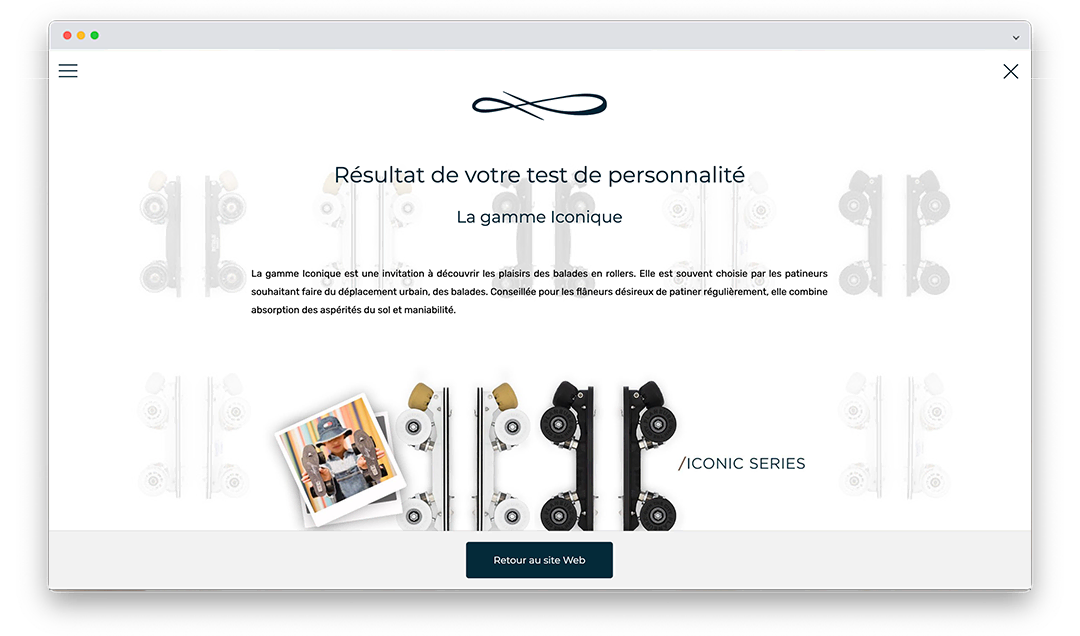 Le test de personnalité produit de Flaneurz