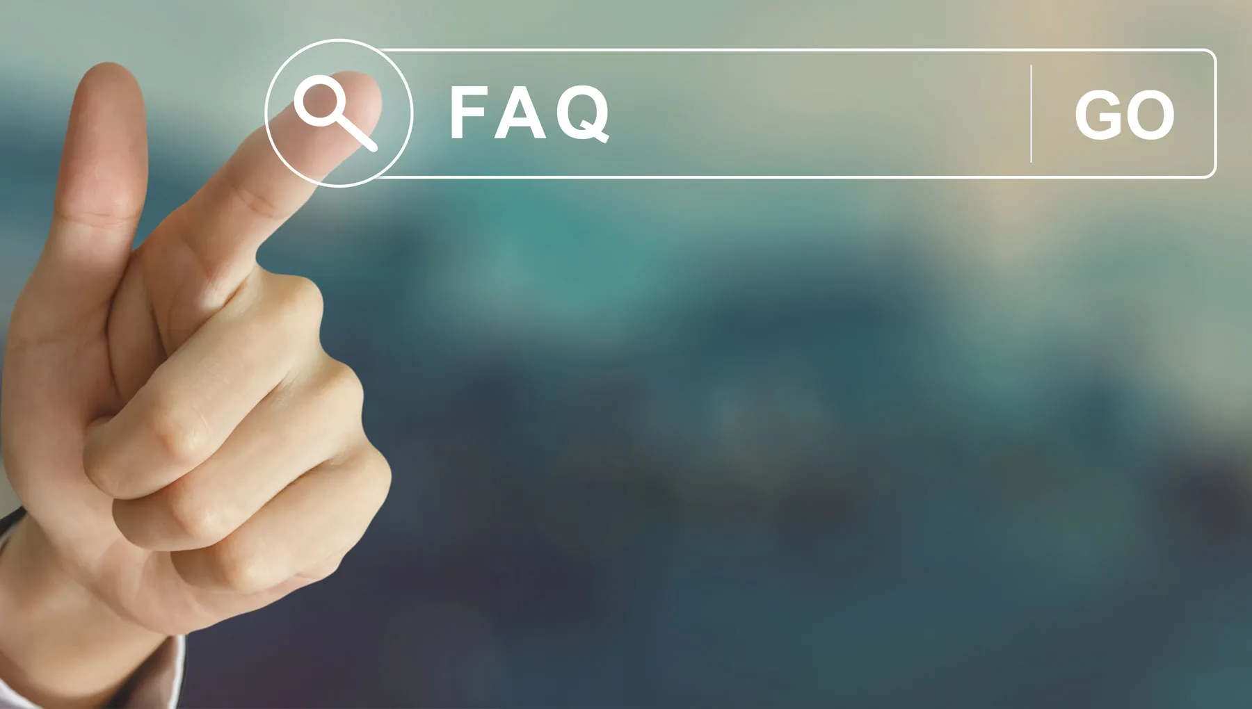 FAQ stock photo