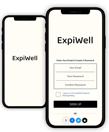 ExpiWell App on Phones