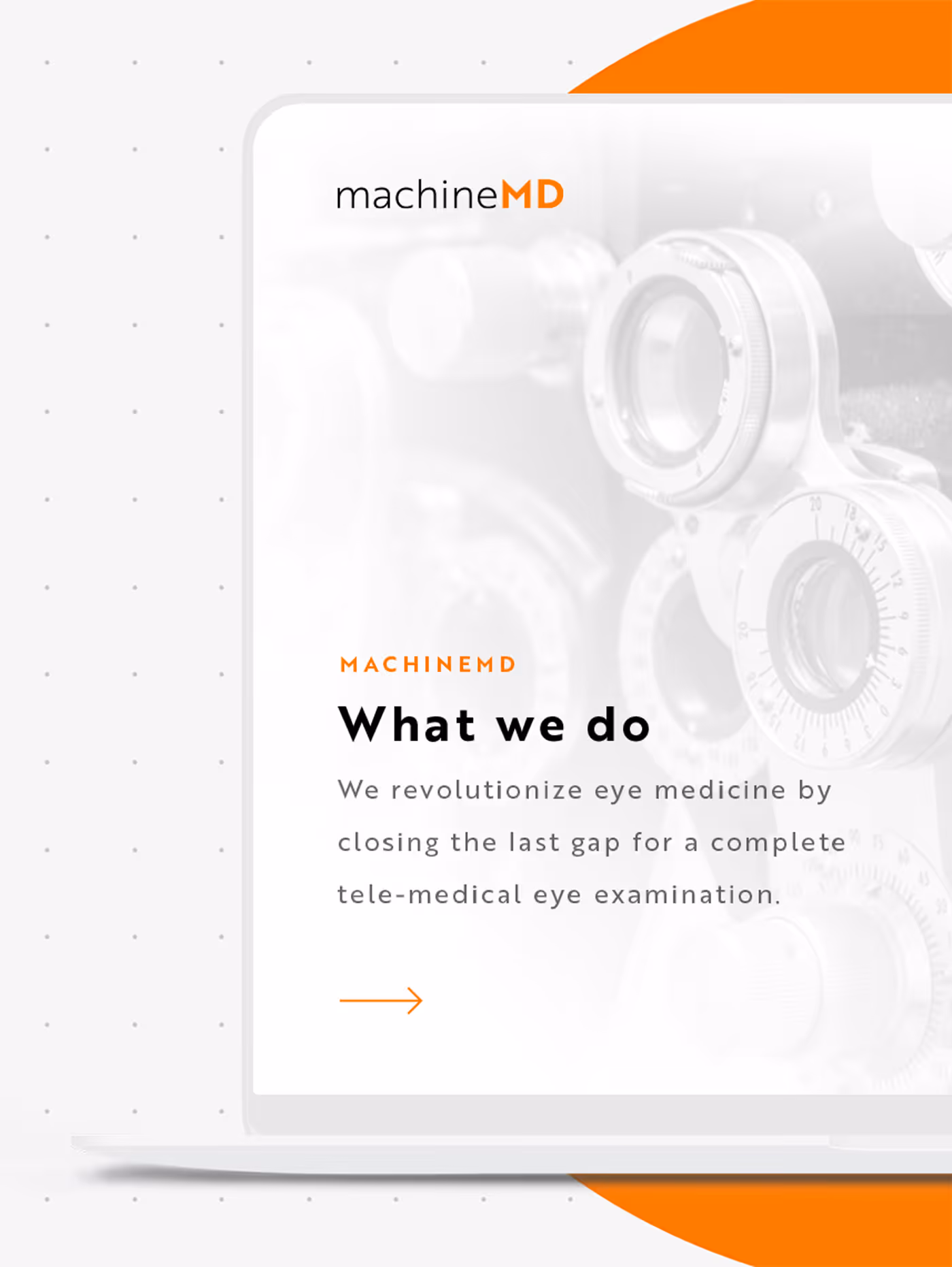 Webdesign für Medtech Startup in Bern von der Agentur Namo