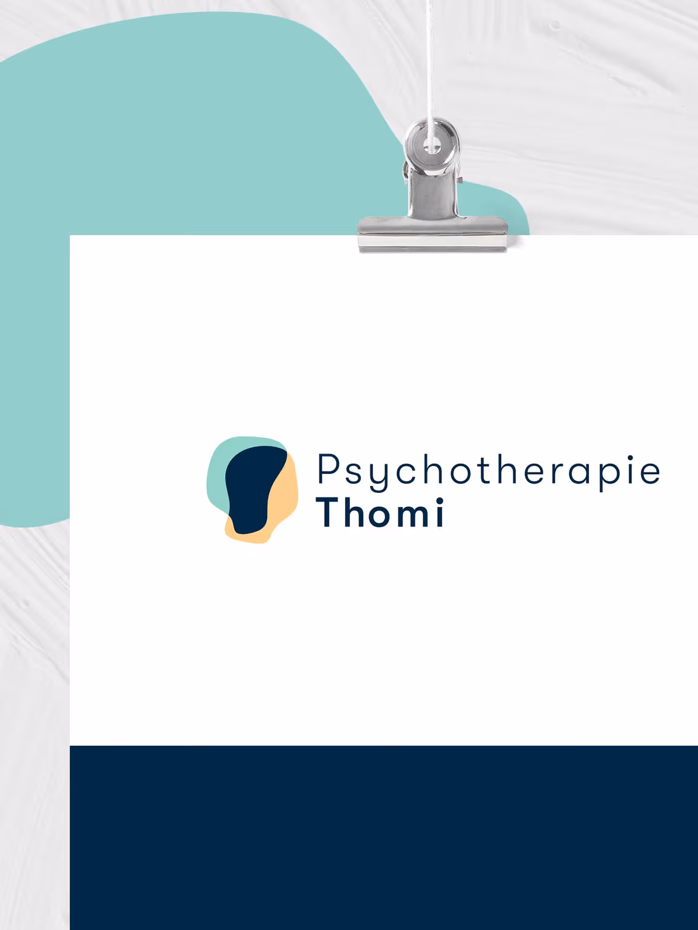 Detailansicht Psychotherapie Praxis Bern Logodesign