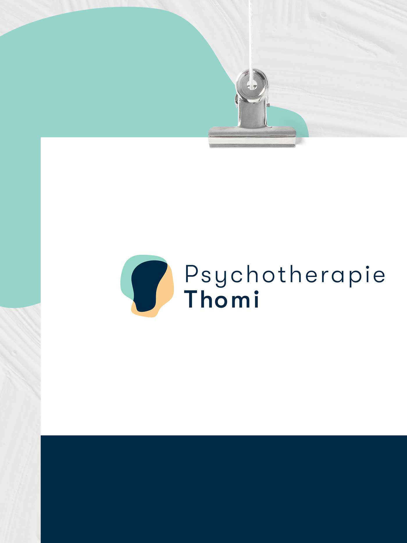 Detailansicht Psychotherapie Praxis Bern Logodesign