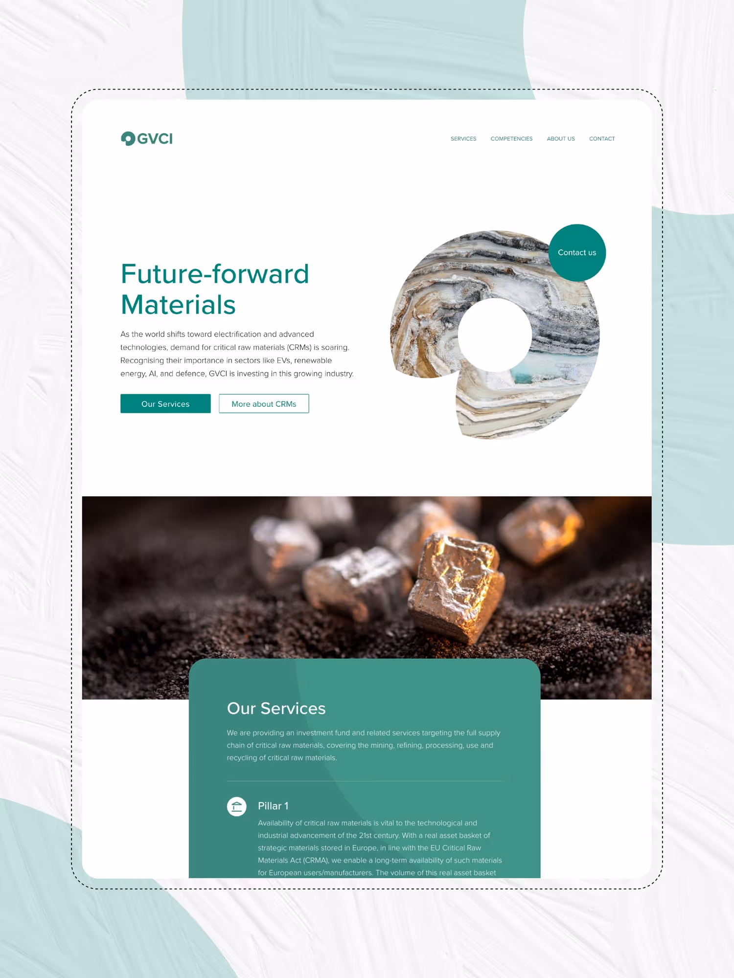 Webdesign für Industrie-Unternehmen aus Bern von der Agentur Namo