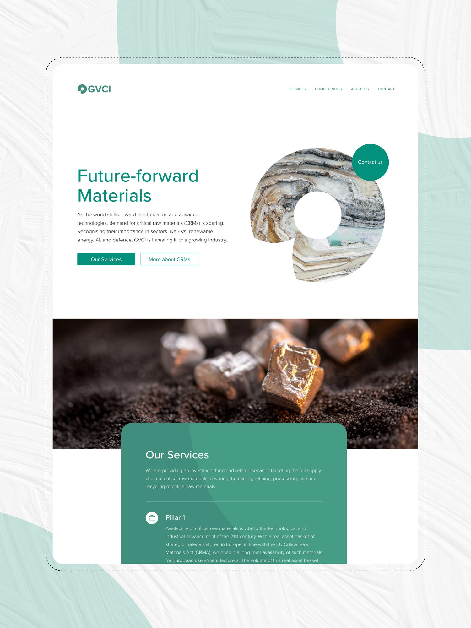Webdesign für Industrie-Unternehmen aus Bern von der Agentur Namo