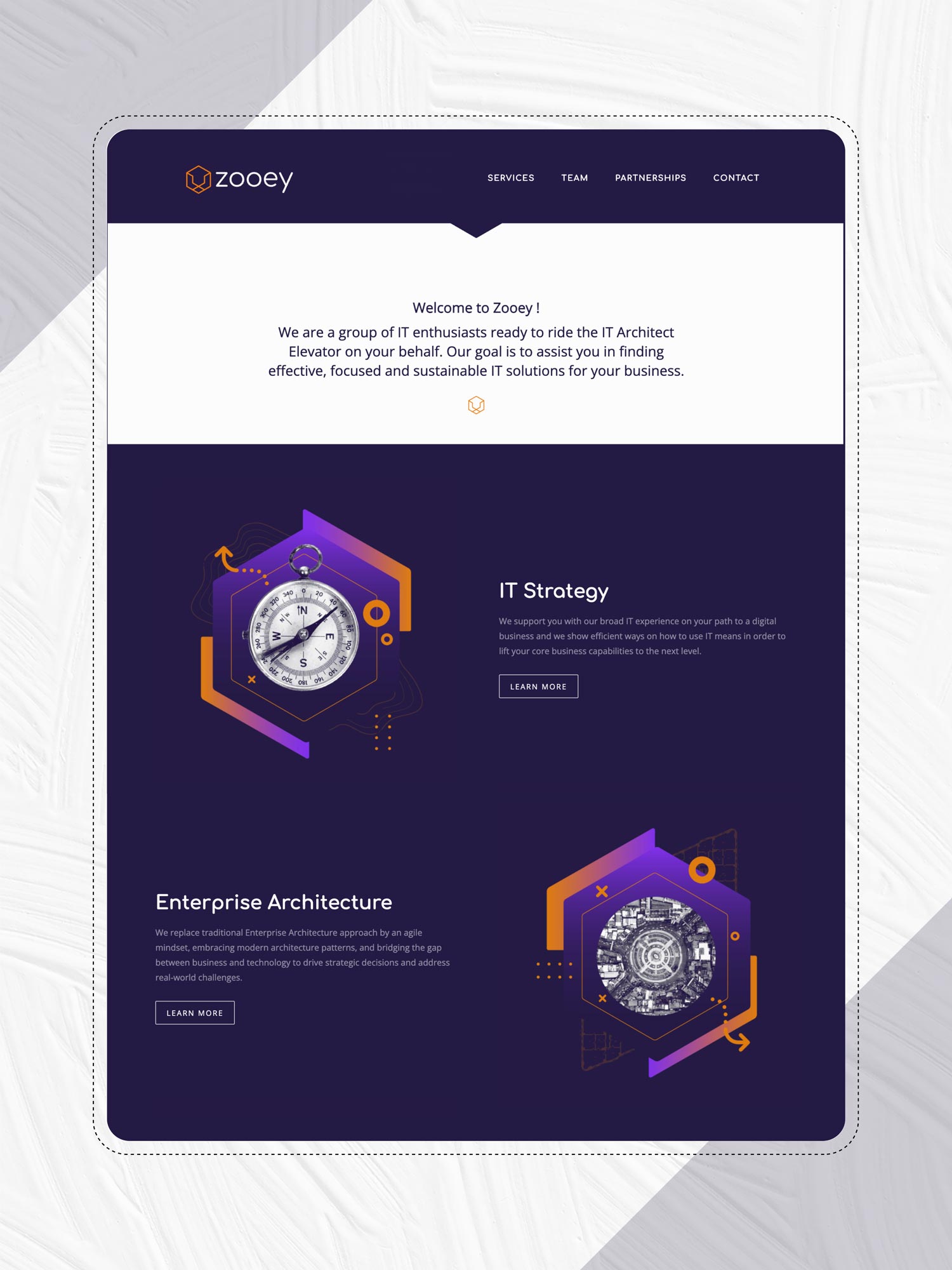 Webseite für IT-Firma in Bern von der Agentur Namo