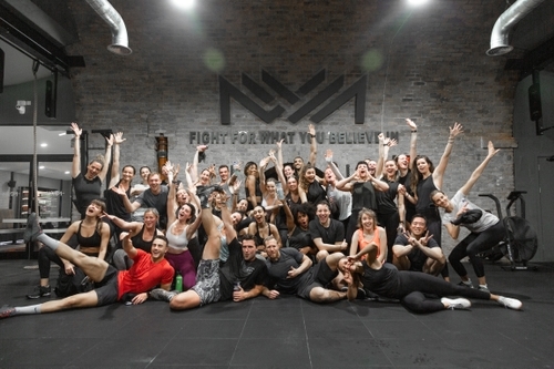 Group Photo Fitness Class