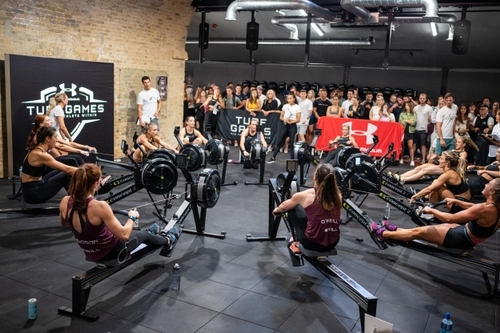 event at the gym turf games