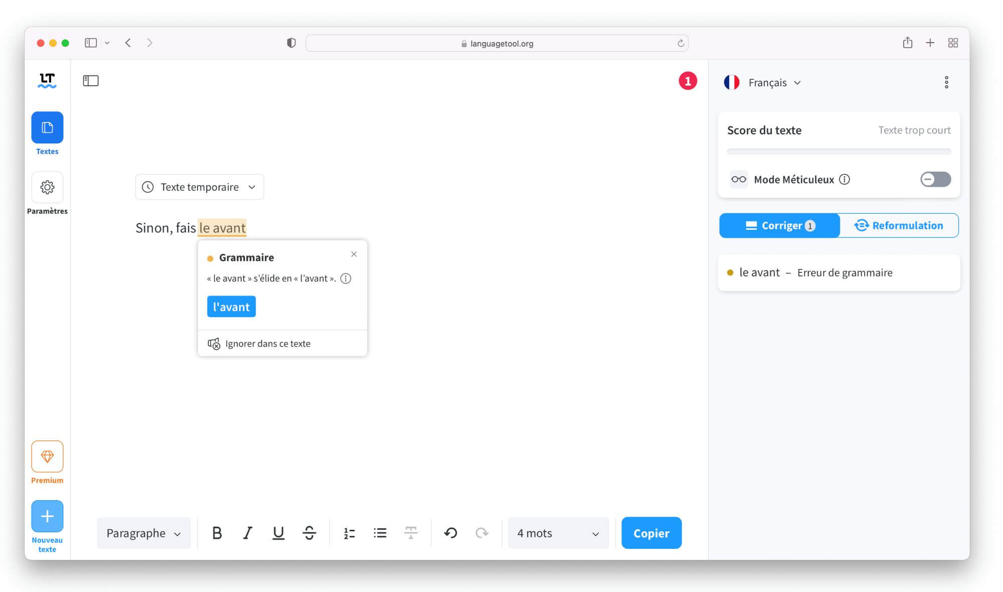 000 alternative language tool