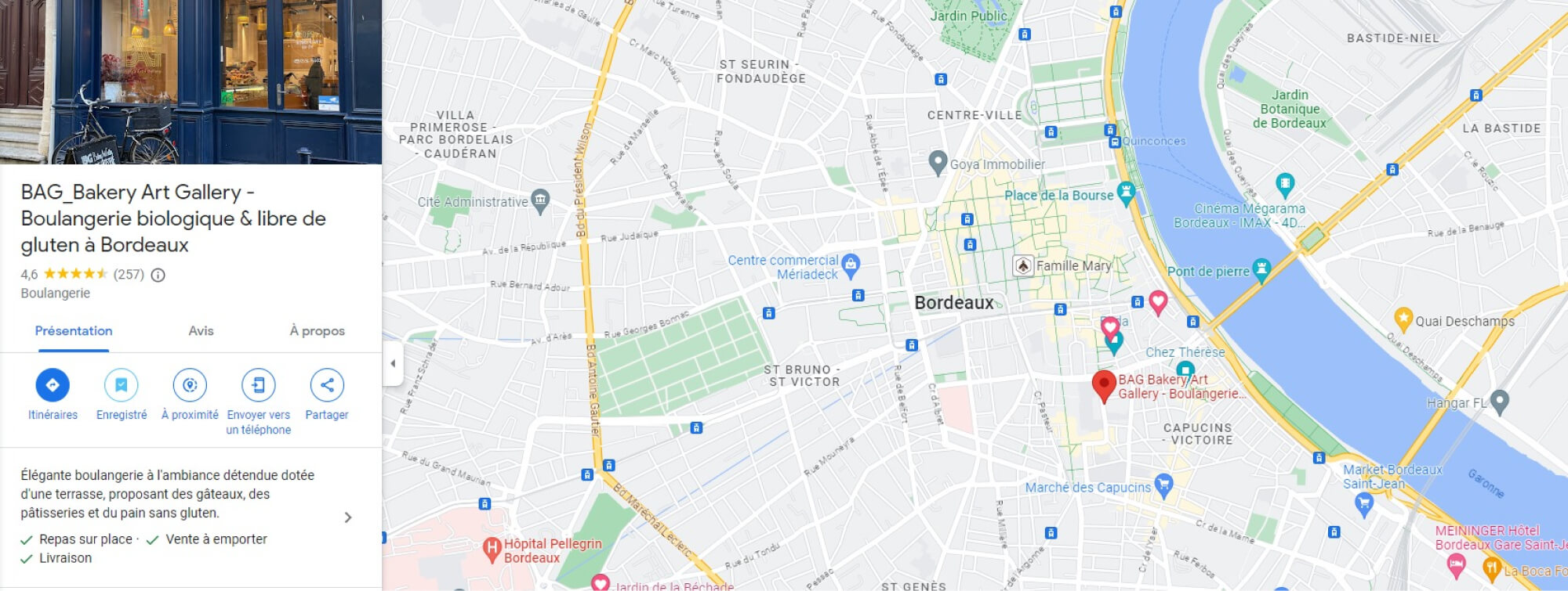 Fiche établissement Google My Business