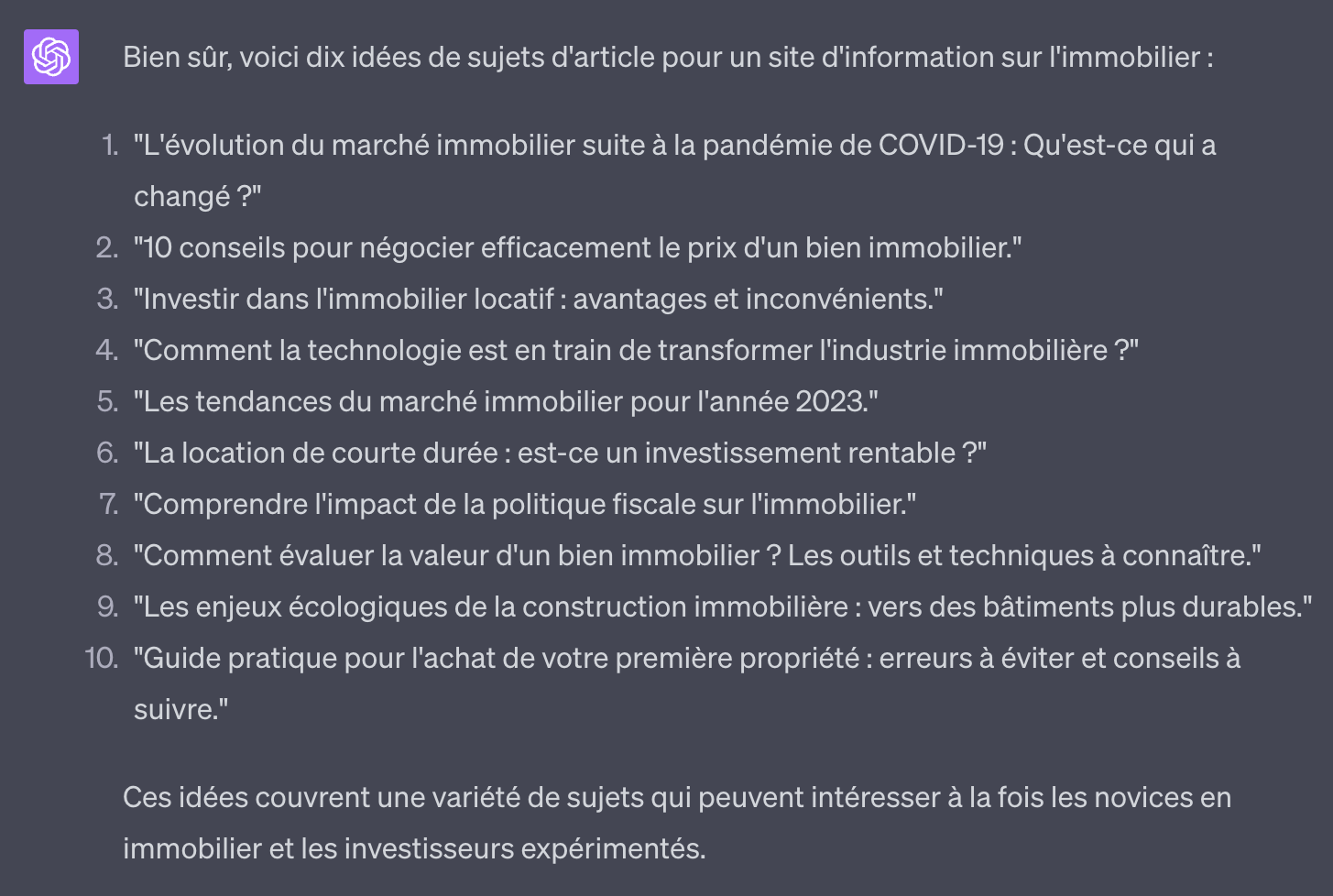5 idées d'utilisation de l'IA dans votre travail
