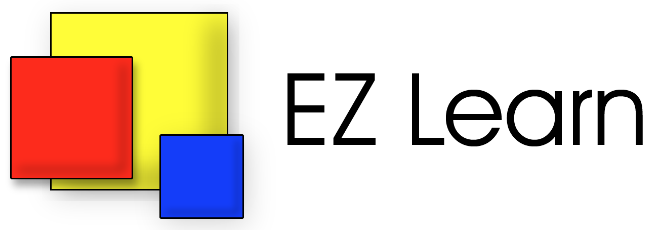 Logo for EZ Learn homeschool curriculum provider