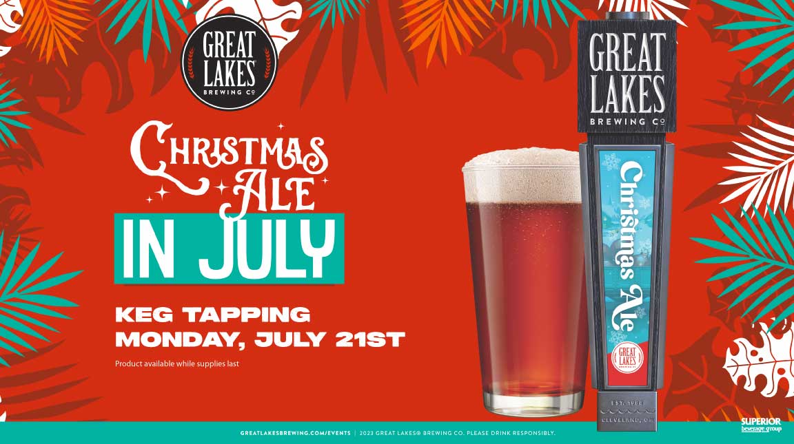 Great Lakes Christmas Ale in July