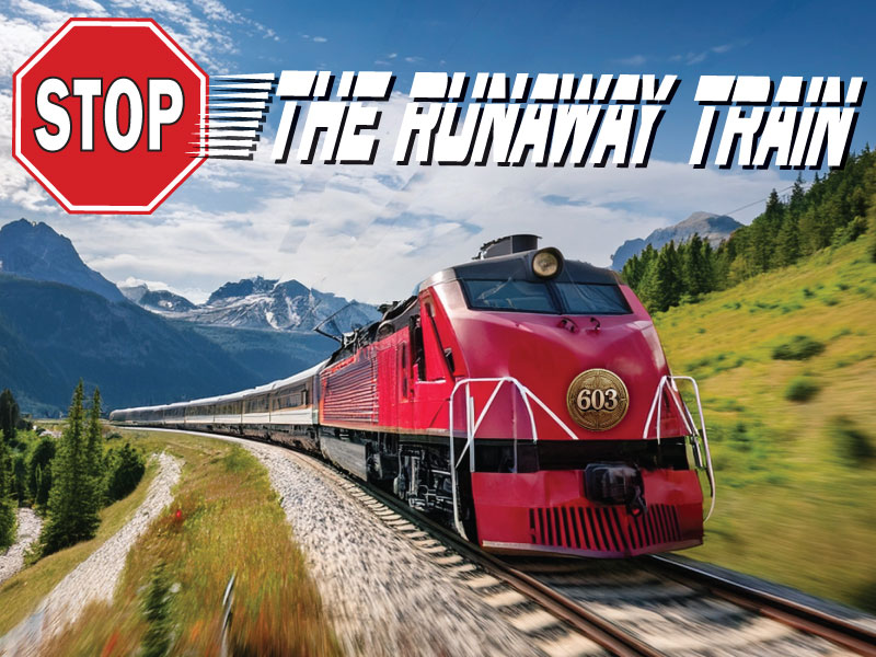 Stop the Runaway Train Escape Room