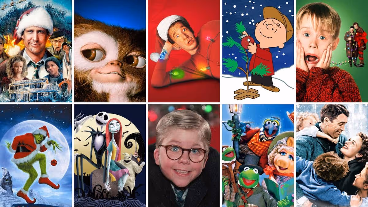 Holiday Movie Collage