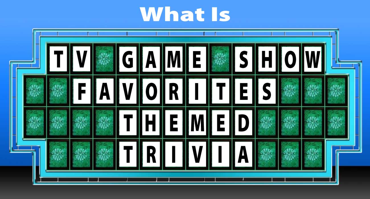 TV Game Shows Favorites Themed Trivia