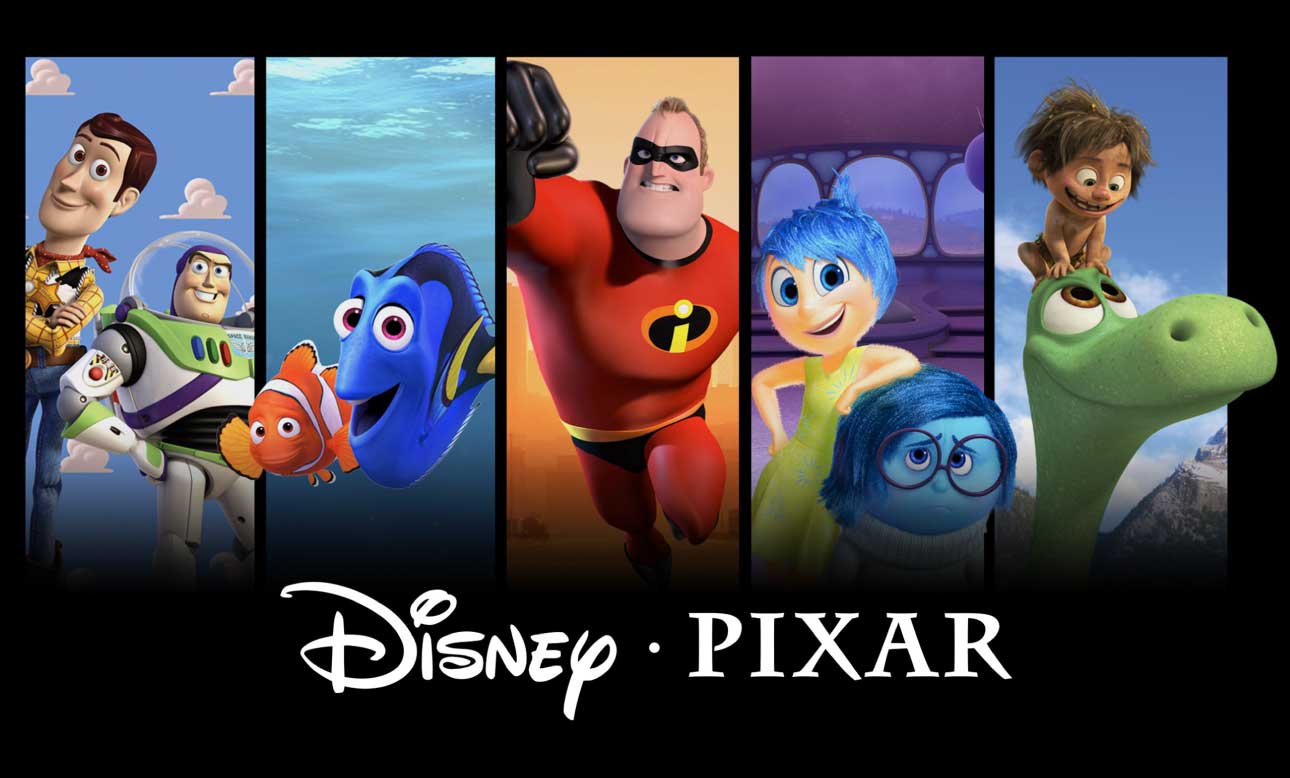 Disney Pixar collage