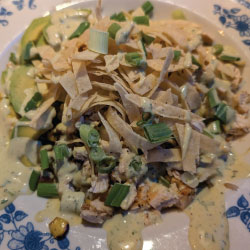 Southwest rice bowl with grilled chicken