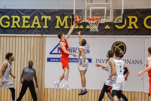 Reidar Greve var enorm i kampen mot Kongsberg. Foto: Nicholas Noreng.