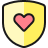 Love Shield Icon from Ultimate Colors set by streamlinehq.com