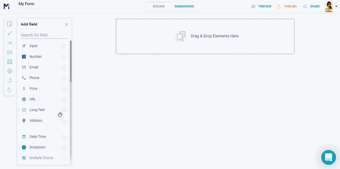 Create a Contact form step by step _ MightyForms