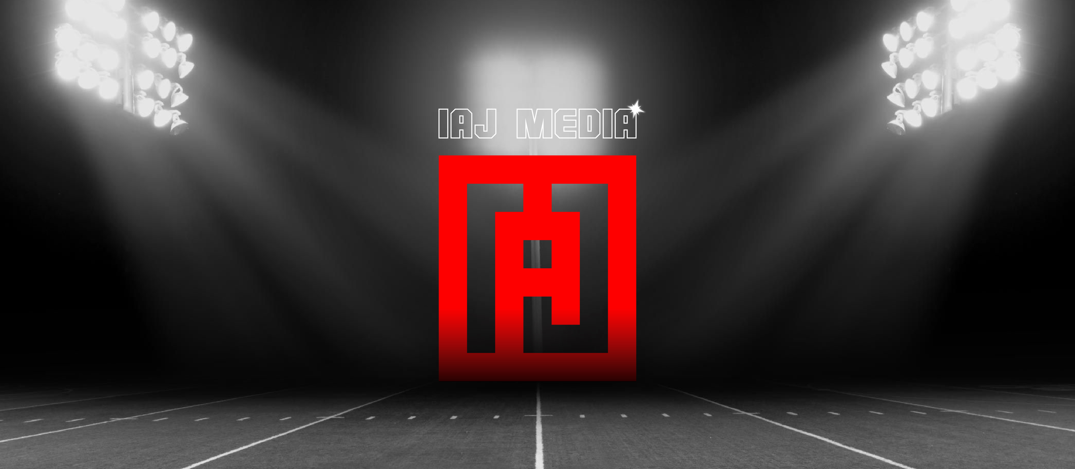 IAJ Media football logo stadium
