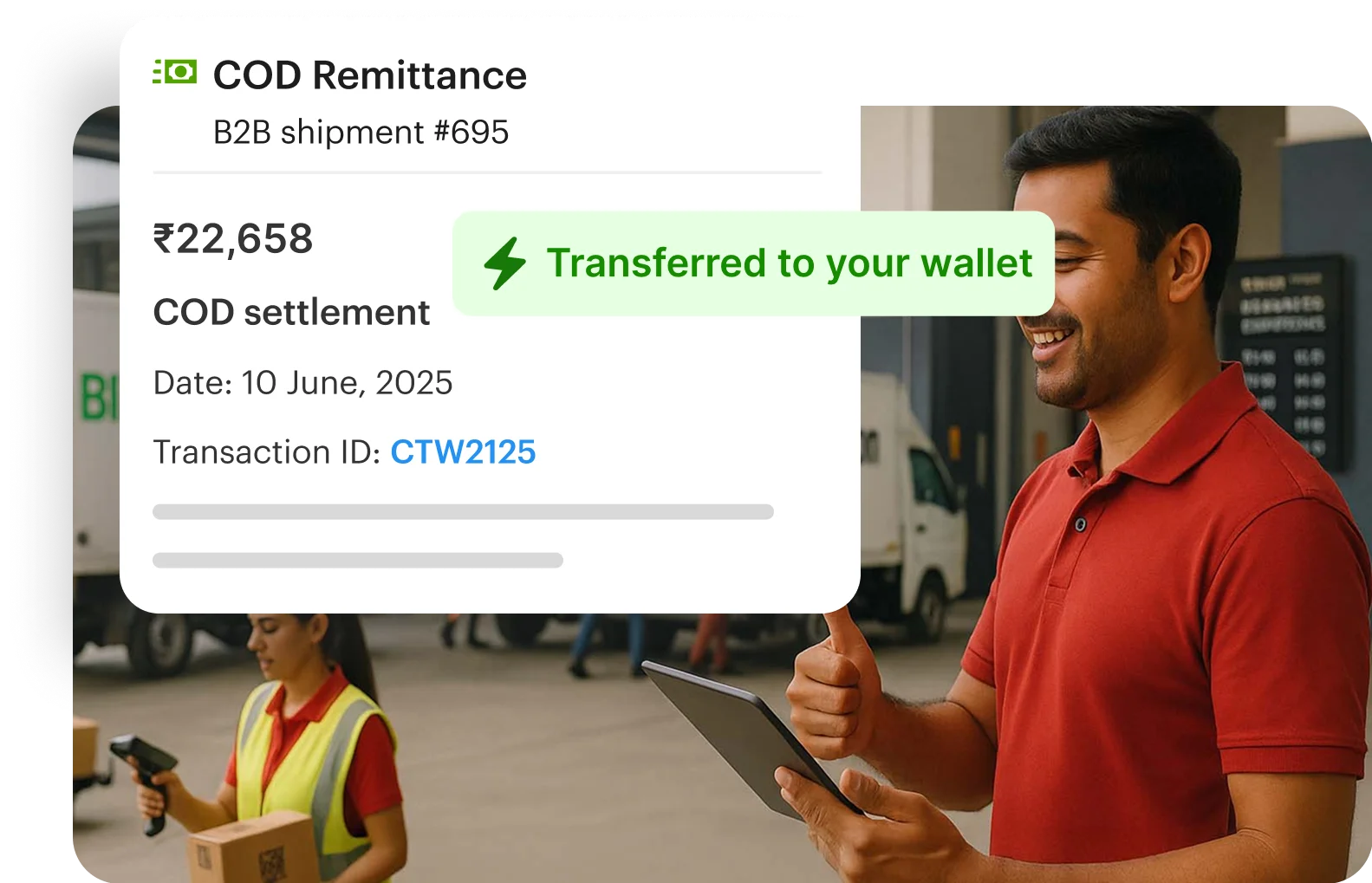 Notify customers with order updates