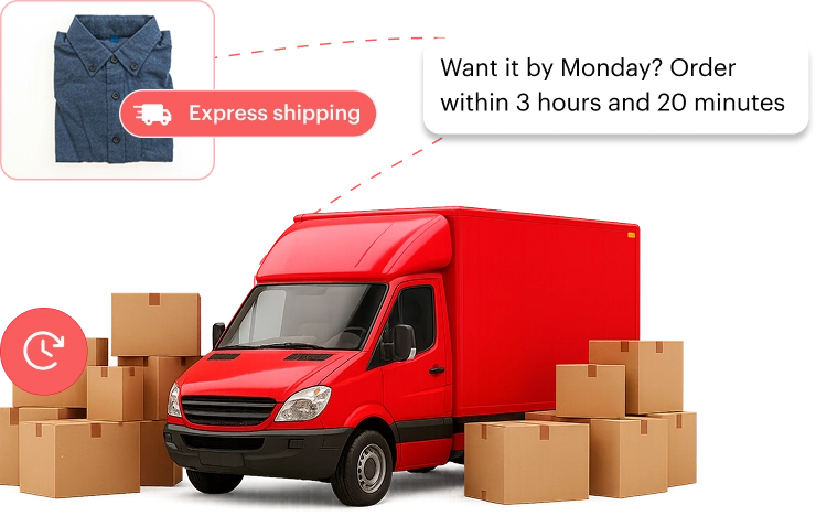 Notify customers with order updates