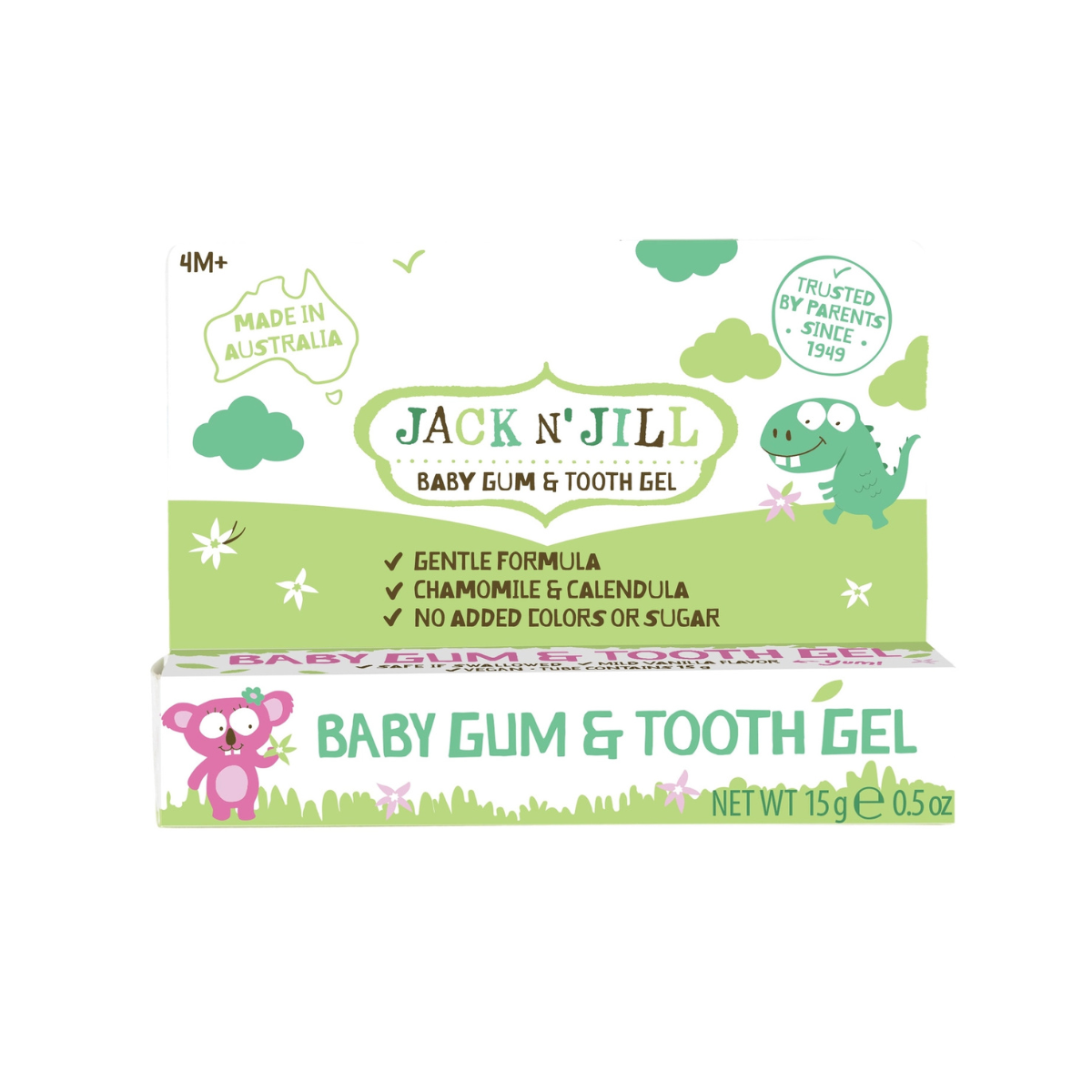 Jack N' Jill Baby Gum & Tooth Gel 15g