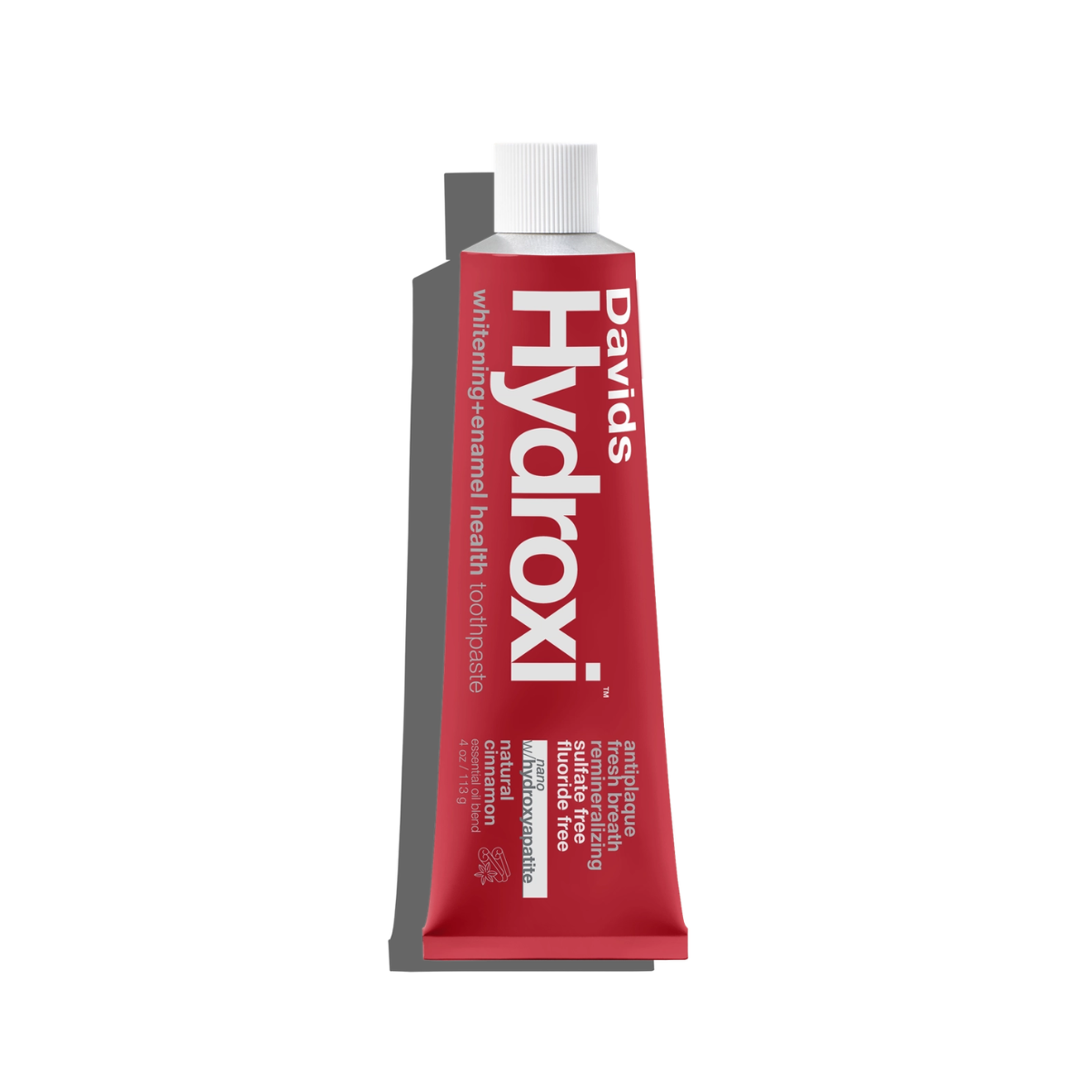 Davids Hydroxi™ Whitening+Enamel Health Nano Hydroxyapatite Premium Toothpaste / Cinnamon