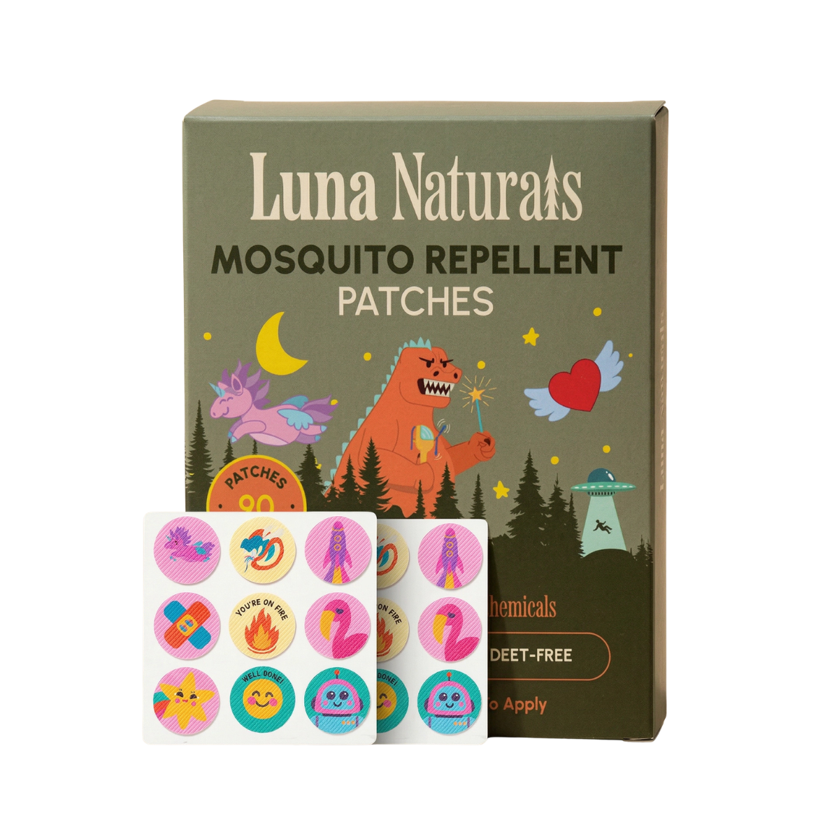 Kids Mosquito Repellent Patches 