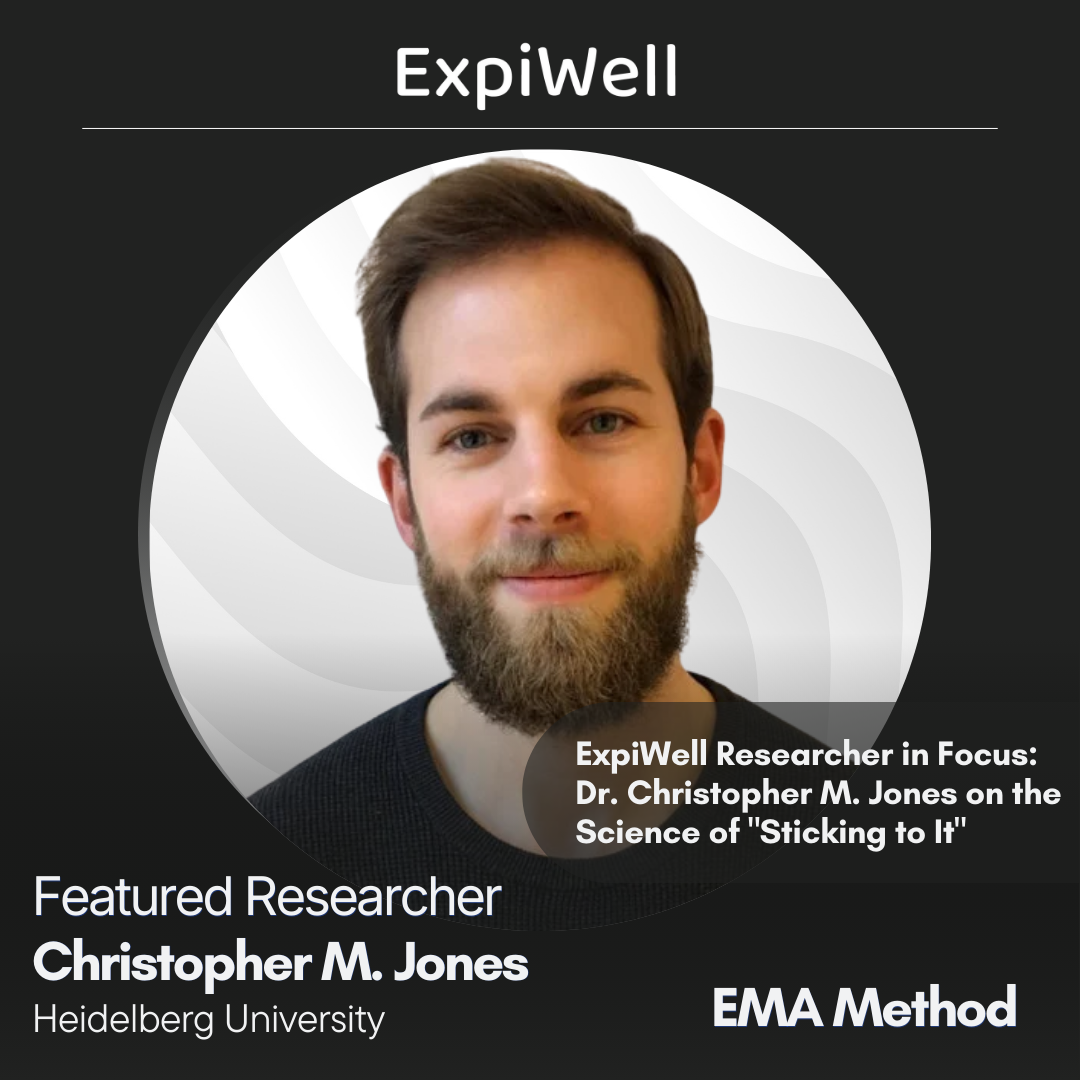 ExpiWell Researcher in Focus: Dr. Christopher M. Jones on the Science of "Sticking to It"