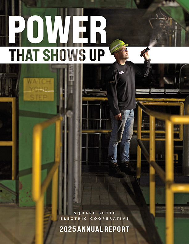 Square Butte 2025 Annual Report Cover