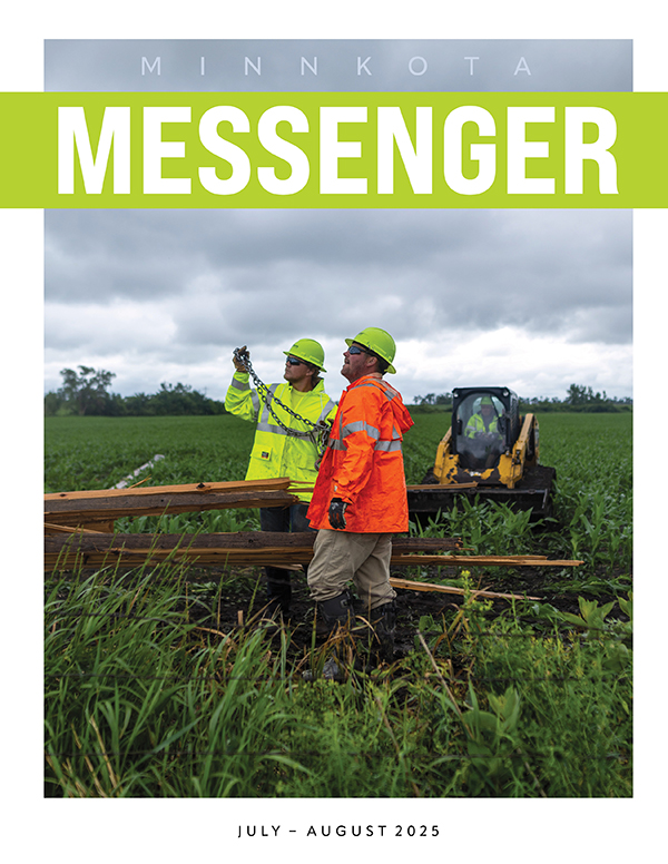 Minnkota Messenger publication cover