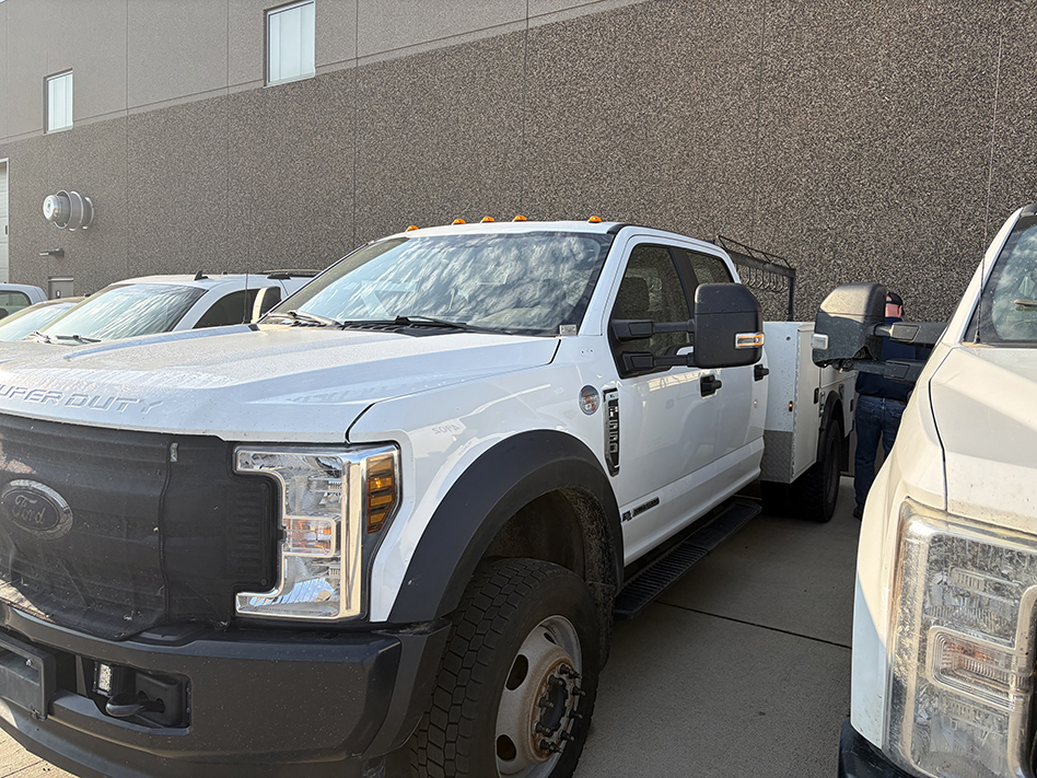 2018 FORD F-550 W/KNAPHEIDE SERVICE BODY