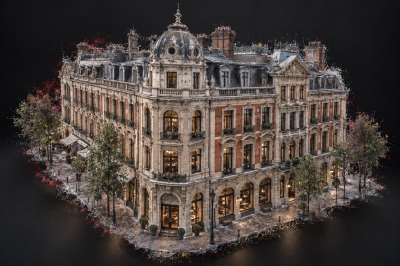 3D building visualization