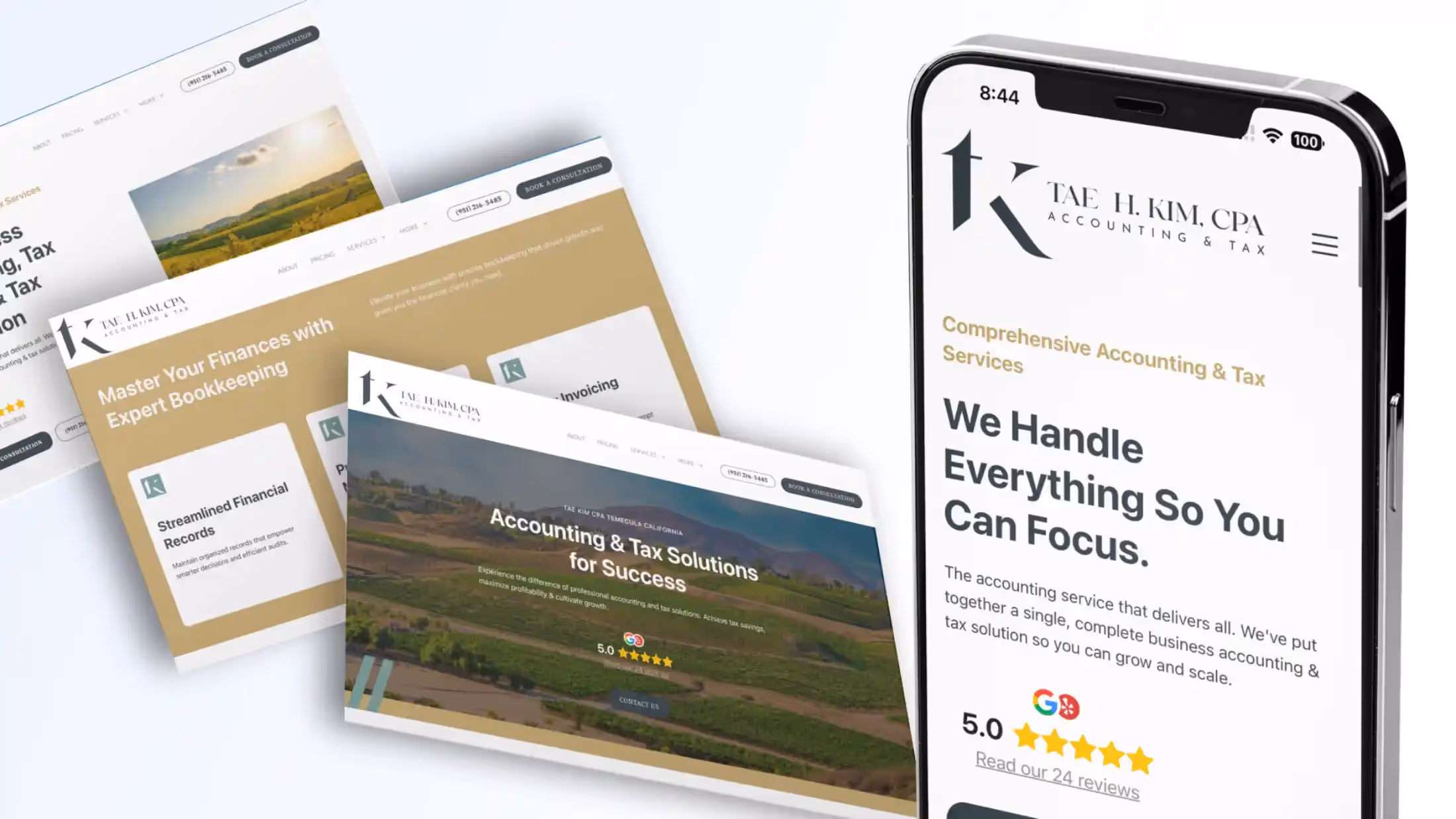 Tae Kim CPA Website