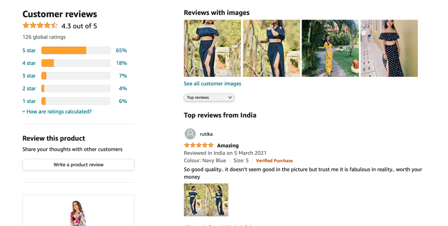 Berrylush maintains positive reviews on Amazon