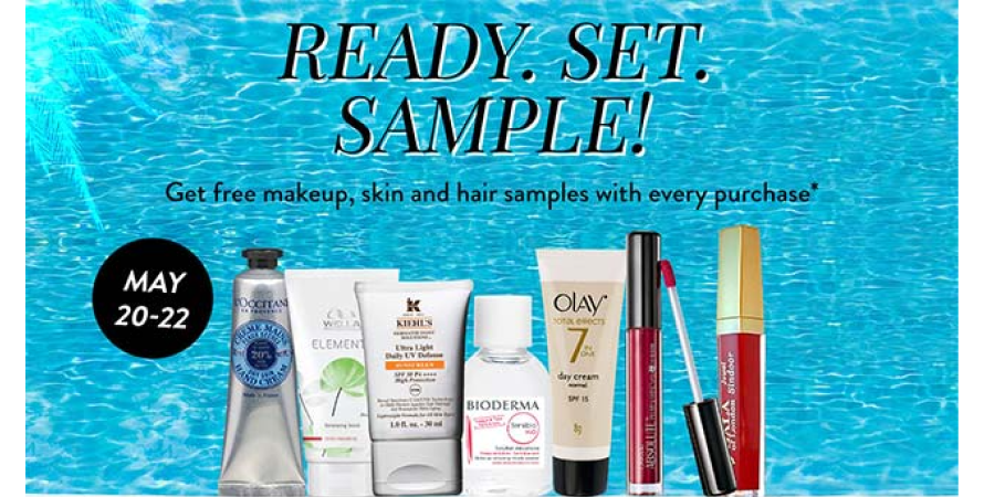 Free product samples