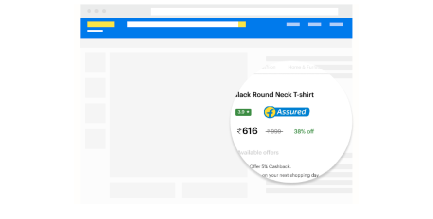 Flipkart assured badge