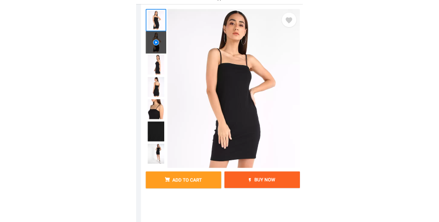 FOREVER 21 showcases multiple high-definition product images