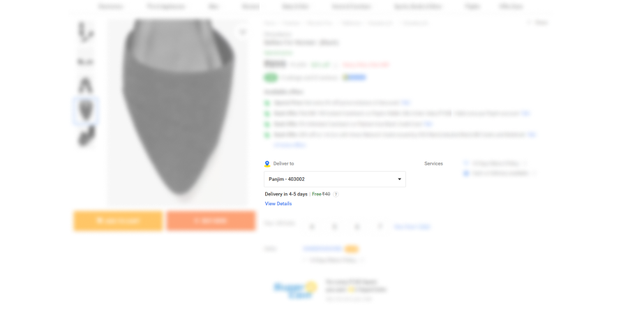 Dressberry ensures on-time delivery and gives delivery estimates