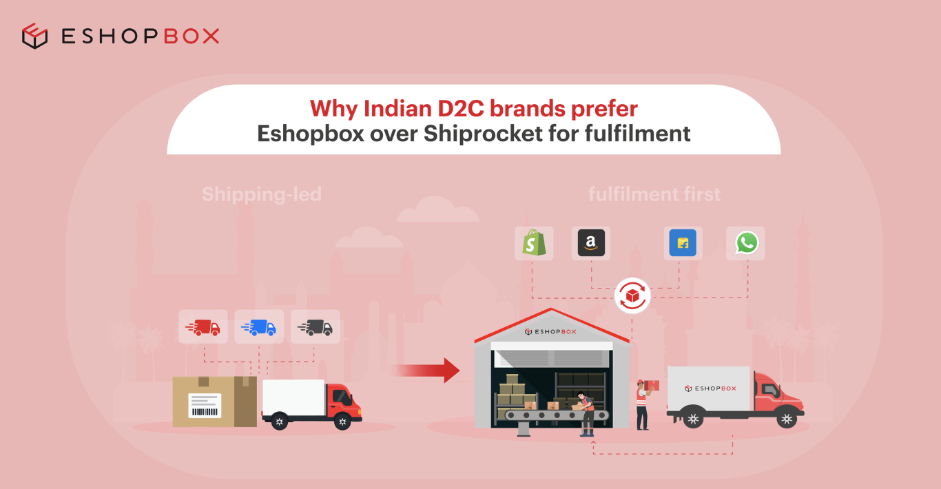 Why Indian D2C brands prefer Eshopbox over Shiprocket for fulfilment