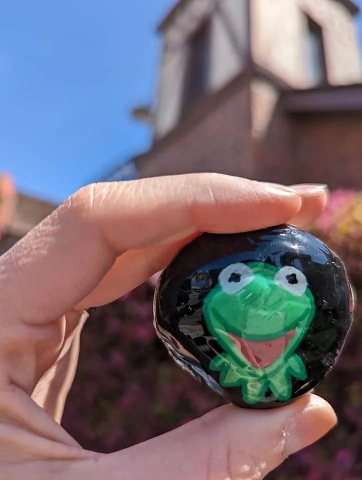 Kermit the Frog Ally Rock.