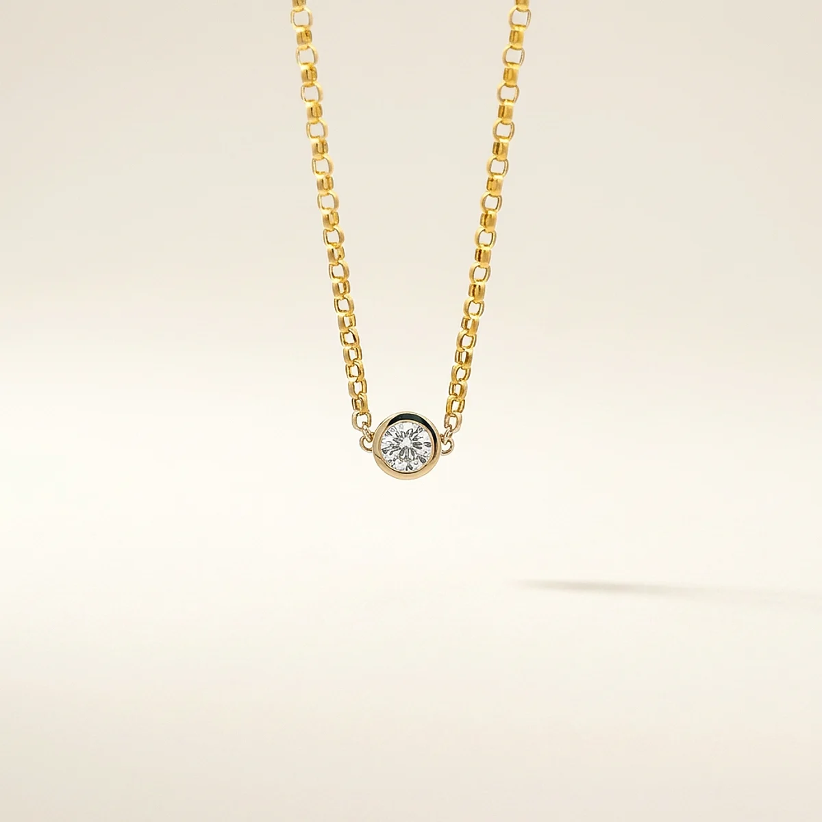 A .75ct colorless round diamond on a mixed metal other, custom-designed by Eterneva to honor the remarkable Ronald.