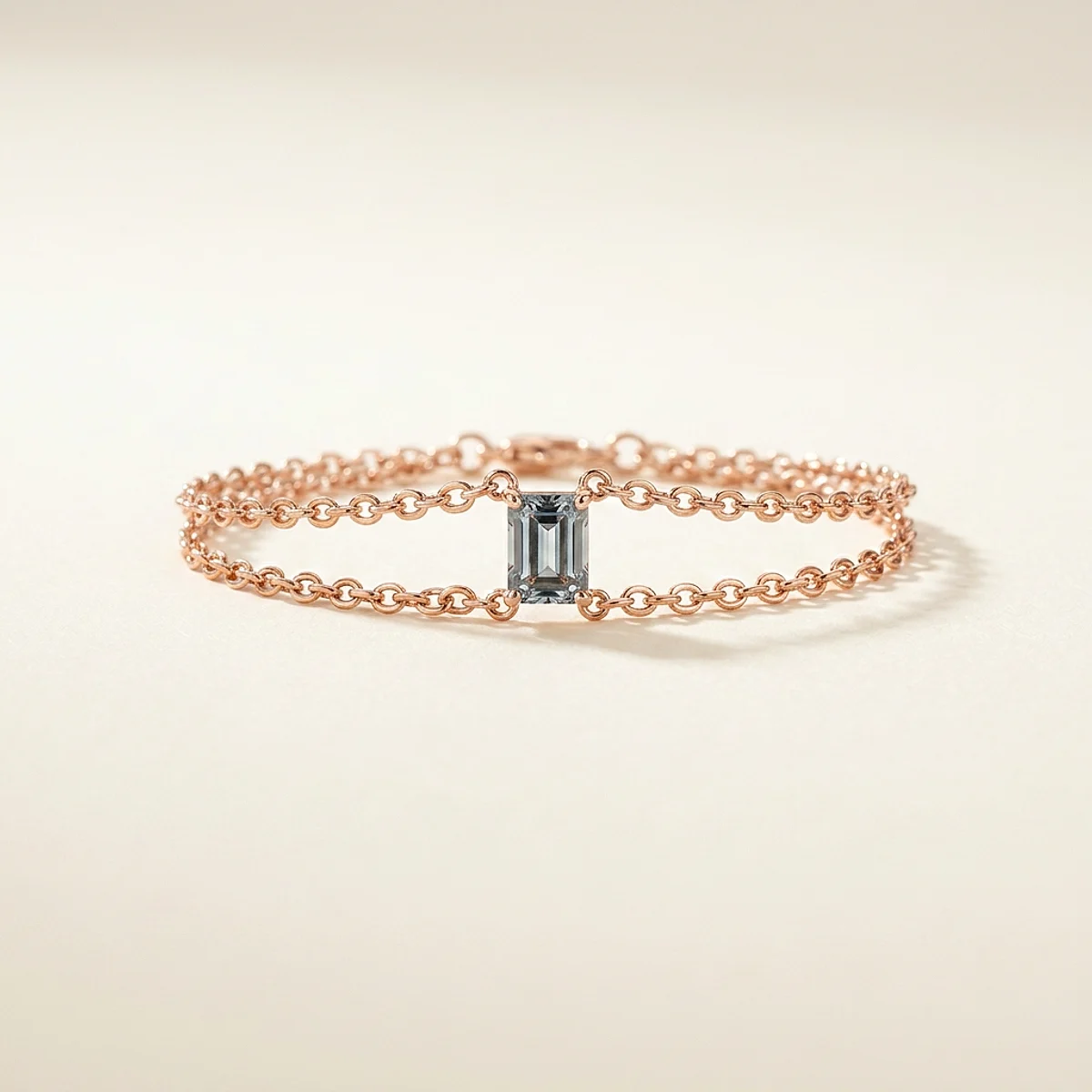 A .75ct blue emerald diamond on a mixed metal other, custom-designed by Eterneva to honor the remarkable Alan.